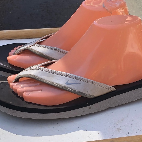 Nike Shoes Nike Celso Girl Thong White Flip Flops Beach Sandals